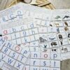 alphabet enfant maternelle petite section montessori