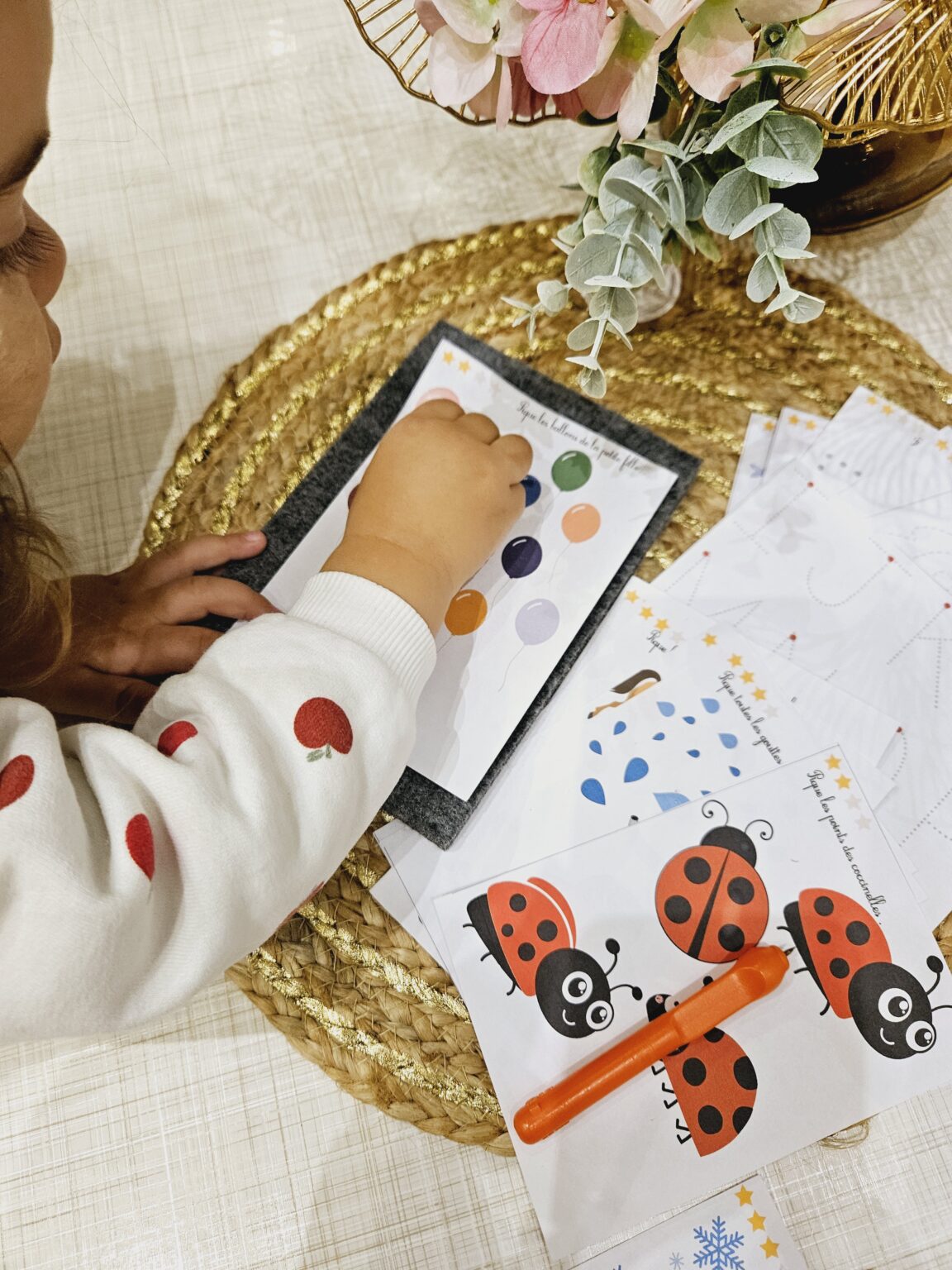 Activité Manuelle Enfant 2 Ans Kit De Poinçonnage De Halloween Pour Enfants, Kit De Picotage Halloween Punch Needle Kit Enfant